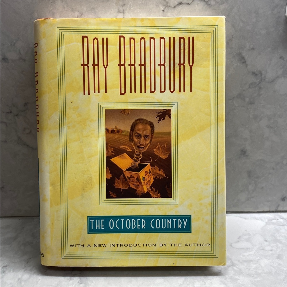 The October Country by Ray Bradbury Hardcover book